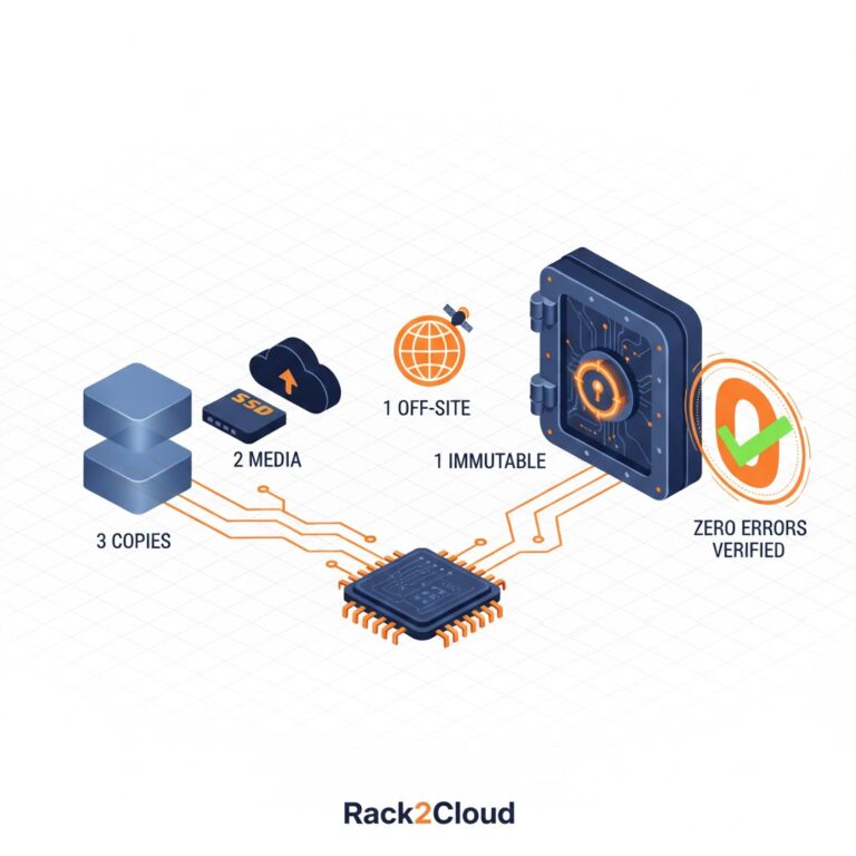 The 3-2-1-1-0 Rule: Modernizing Backup Protocols for 2026 Cyber-Resilience