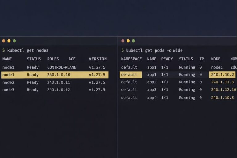 Validation of Kubernetes pods running with Class E IP addresses.