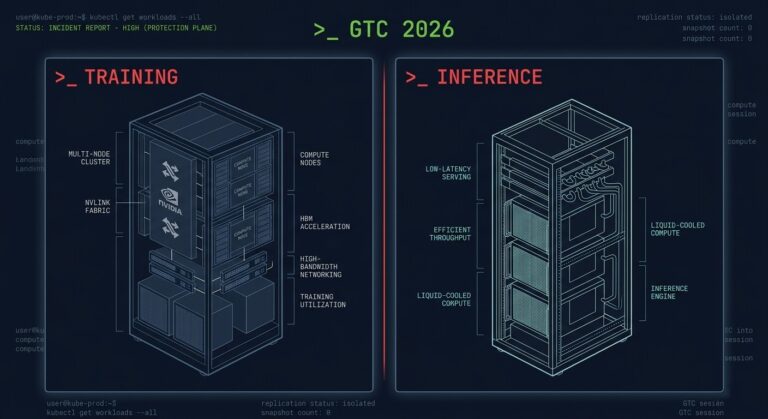 NVIDIA GTC 2026 inference infrastructure training split architecture