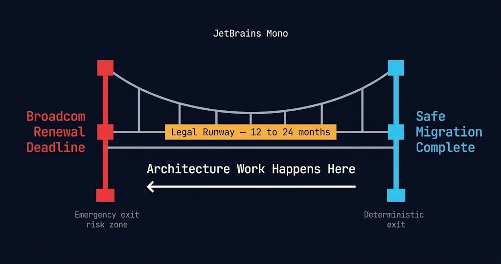 The Broadcom Legal Playbook: Why the VMware Lawsuits Are Accelerating Enterprise Exit Timelines