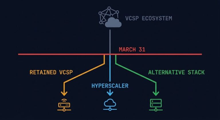 Mware VCSP termination forcing three architecture migration paths after March 31 deadline