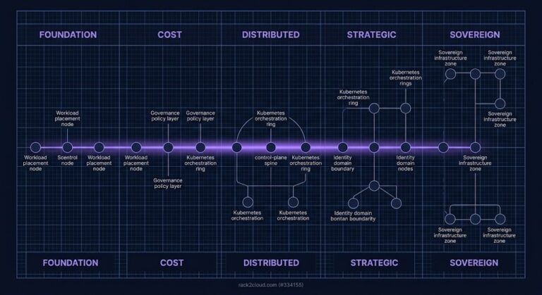 cloud architecture learning path — maturity-guided reading sequence for enterprise infrastructure architects
