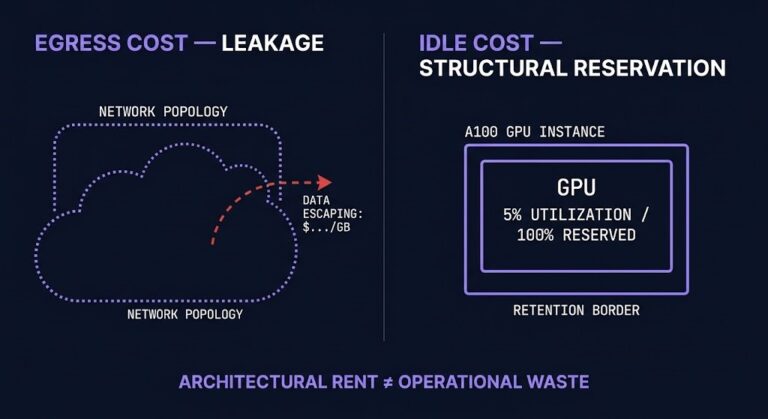 idle cloud cost — architectural idle patterns vs operational waste