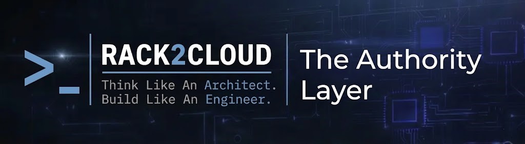 Rack2Cloud - Authority Layer Series