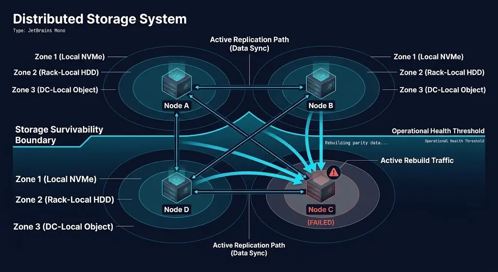 Storage Architecture | Failure Domains, Data Locality & SDS Design