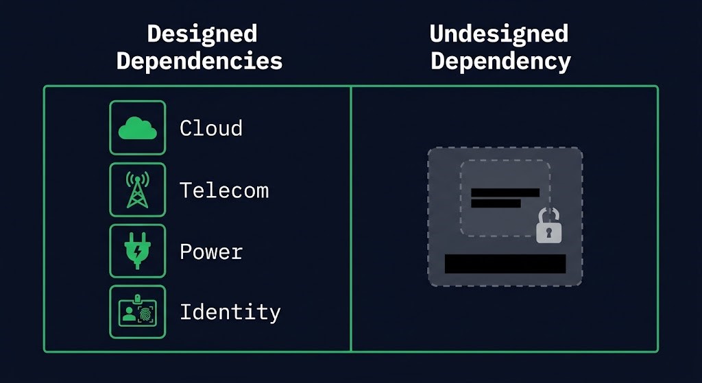 recovery dependencies architects name versus the one they don't