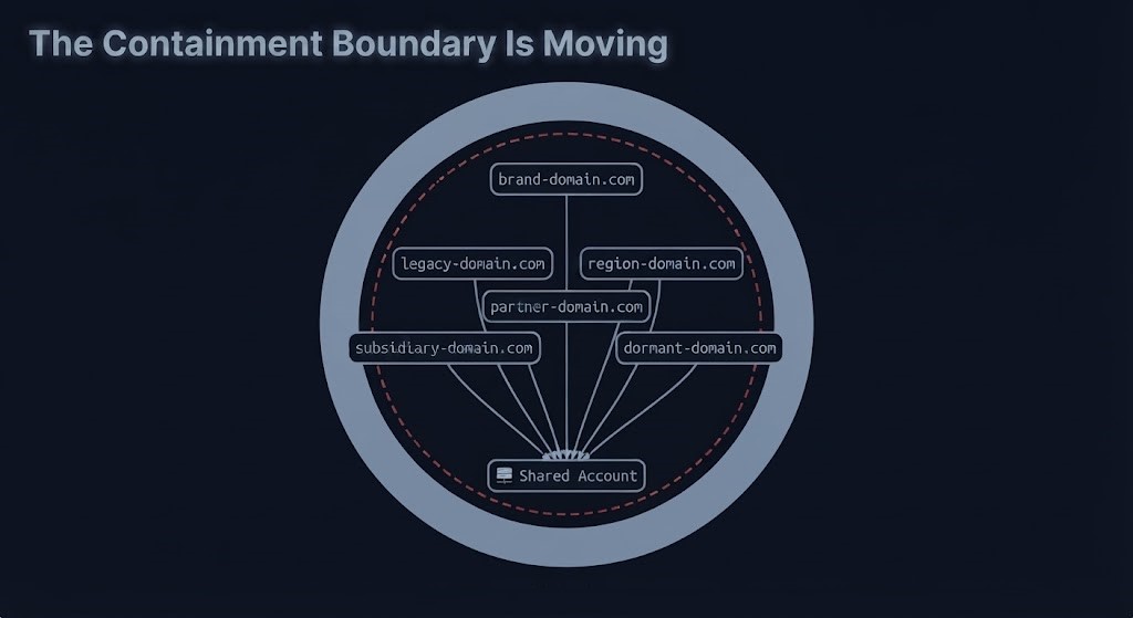 domain accountability — DNS abuse enforcement shifting from single-domain to account-level containment